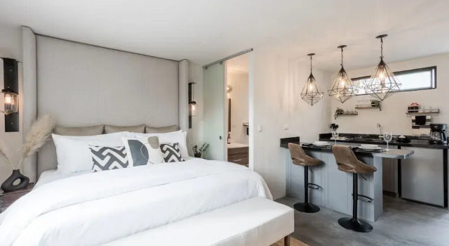 Люкс Deluxe Casa Recreo King Suite Apartments in Centro, San Miguel de Allende