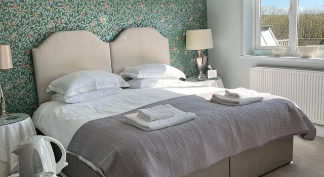 Двухместный номер Standard Цокольный этаж с балконом Gower View Luxury Bed & Breakfast