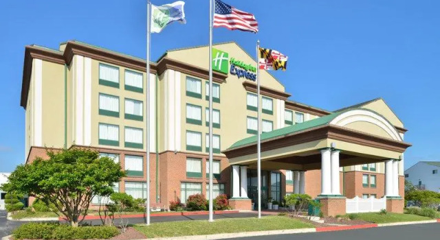 Кровать в общем номере Holiday Inn Express & Suites - Ocean City by IHG