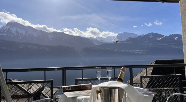 Двухместный номер Superior Seehotel Riviera at Lake Lucerne