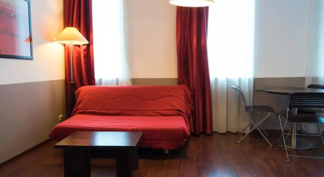 Апартаменты c 1 комнатой с балконом AppartCity Classic Lyon Part-Dieu