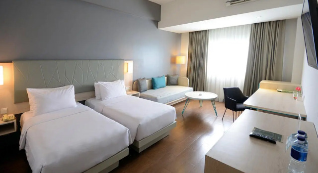 Camera doppia Deluxe Hotel Santika Bogor