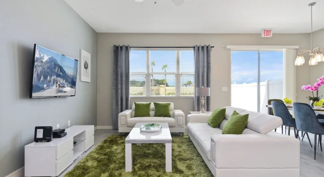 Коттедж 4 Bd Sleeps 10 w Gameroom Close to Disney 5147