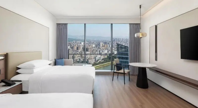 Номер Deluxe Jieyang Marriott Hotel