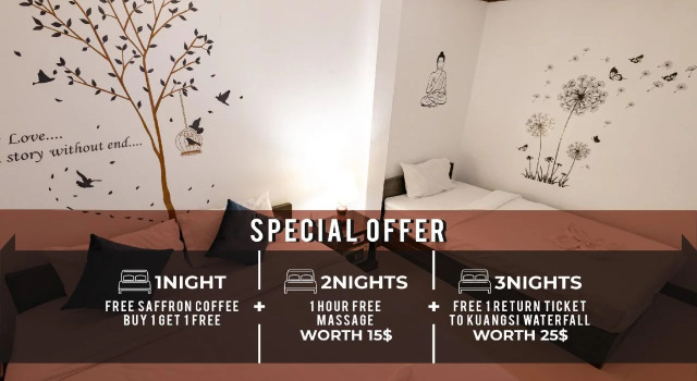 Jasmine Ville Guesthouse, Забронировать Отель СПА-отели Луангпхабанг, рядом с Haw Pha Bang, SPA-услуги