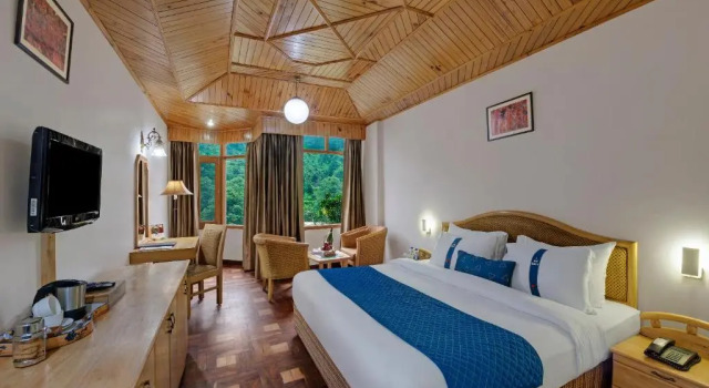 Двухместный номер Deluxe с видом на горы Bravia Hotel Manali Inn