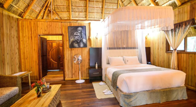 Коттедж Deluxe с видом на парк Parkview Safari lodge