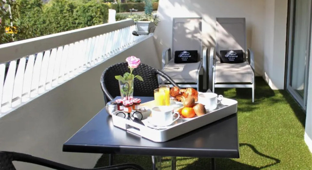 Двухместный номер Deluxe с видом на сад Hôtel Victoria