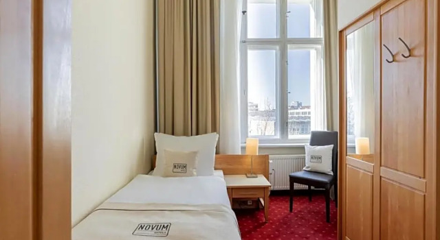 Одноместный номер Economy Novum Hotel Gates Berlin Charlottenburg