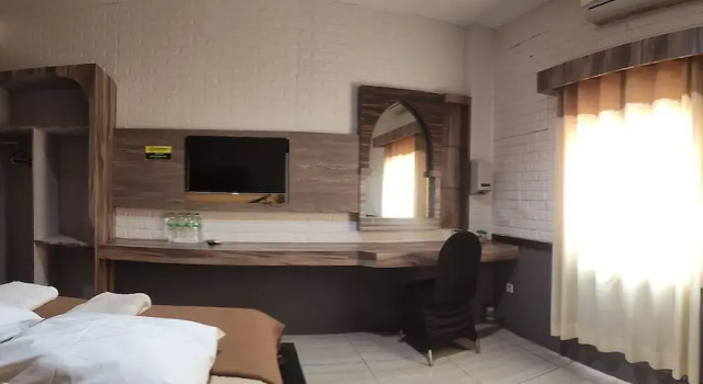Deluxe double chambre Vue sur la ville Hotel Syariah Larismanis