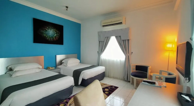 Двухместный номер Deluxe с балконом и с видом на море Klana Beach Resort Port Dickson