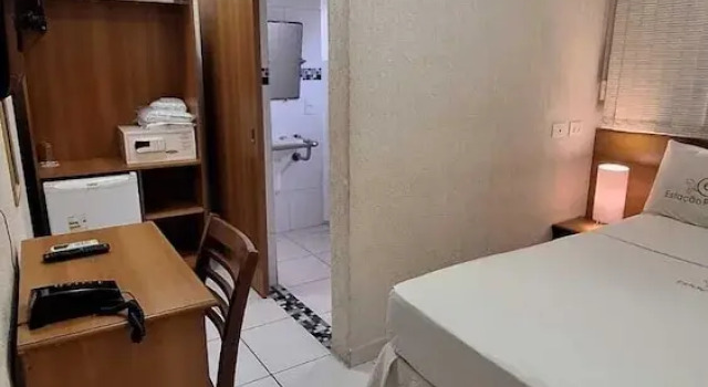 Номер Economy Hotel Estação Paraíso - ao lado do Metrô Paraíso e 600m da Av Paulista