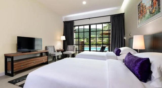 Двухместный номер Standard с видом на бассейн Le Monte Khao Yai