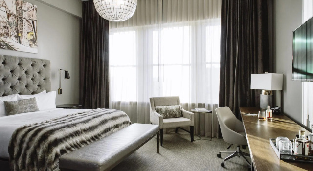 Deluxe huone Hotel Covington Cincinnati Riverfront