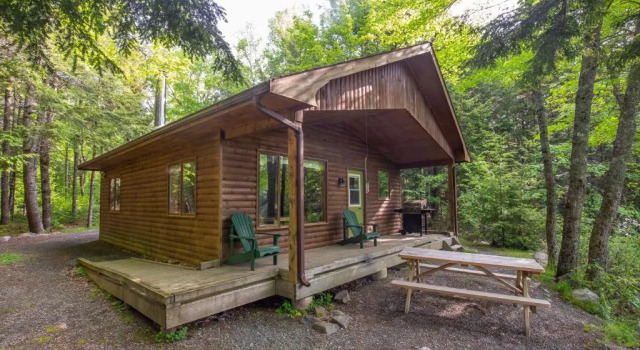 Шале Mersey River Chalets a nature retreat