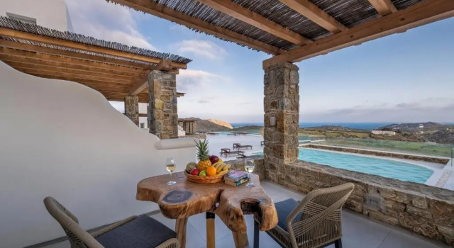 Habitación triple De lujo con vista al mar Legendary Suites