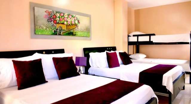 Standard quadruple chambre Hotel Campestre Villa Ocha