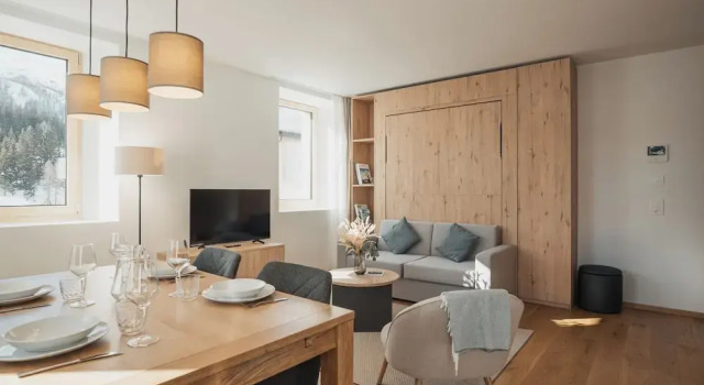 Апартаменты с 2 комнатами San Bernardino Alpine Apartments