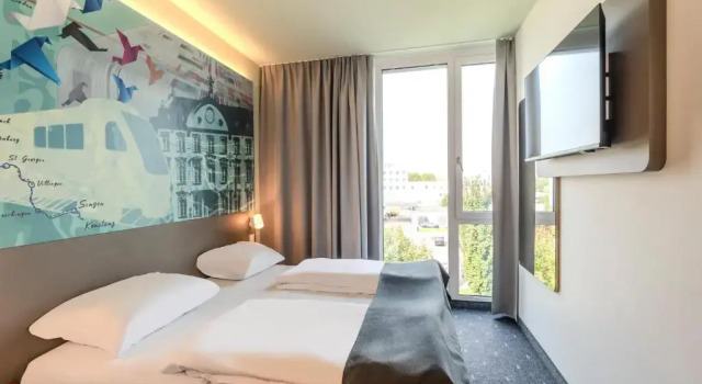 Двухместный номер B&B HOTEL Offenburg-Hbf
