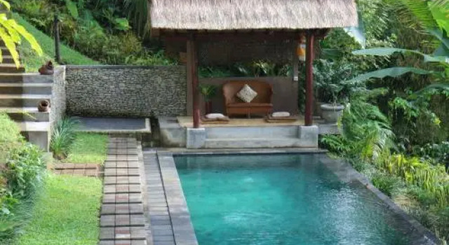 The Desa Ubud Villa, Rezervovat Vila Chaty v Bali, Chalupa