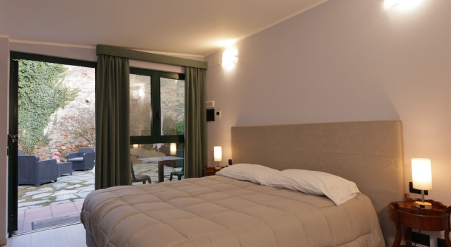Семейный номер Standard с видом на сад Hotel Locanda dellOca Bianca