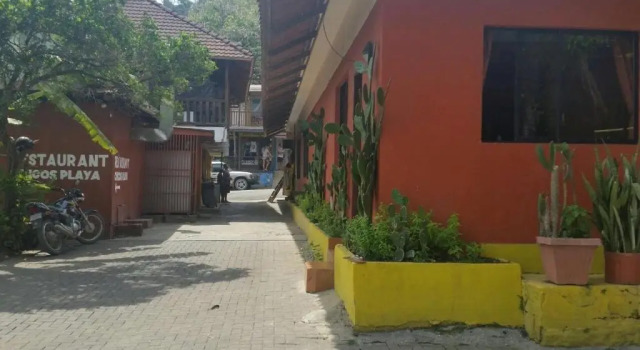 Апартаменты с красивым видом из окна Hotel Cabinas Mar Y Cielo