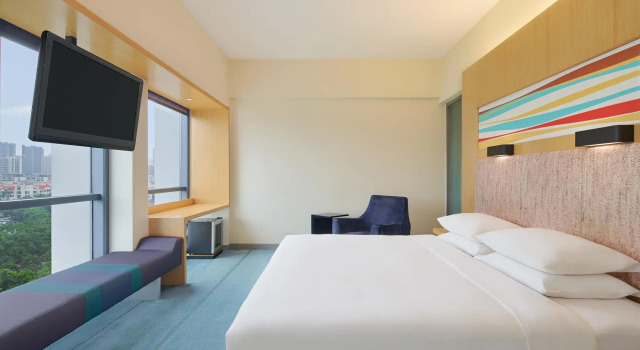 Двухместный номер Standard с видом на город Aloft by Marriott Nanhai, Foshan