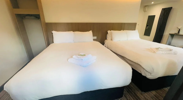 Четырёхместный номер Deluxe с видом на город My Motel