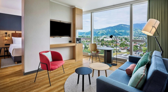 Полулюкс c 1 комнатой Four Points by Sheraton Panoramahaus Dornbirn