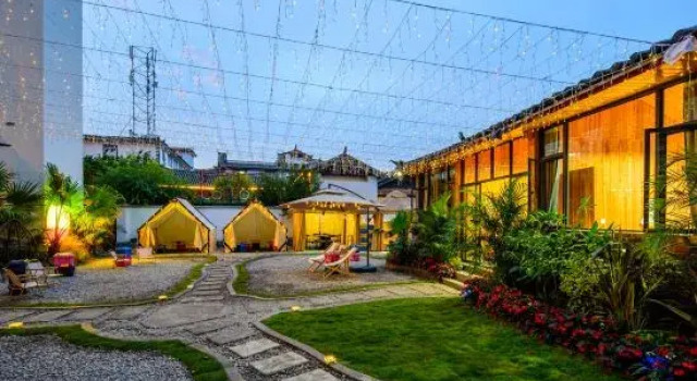 Yunyuman Smart Scenic Garden Boutique Stay, Prenota Boutique Hotel a Lijiang con parcheggio, Parcheggio