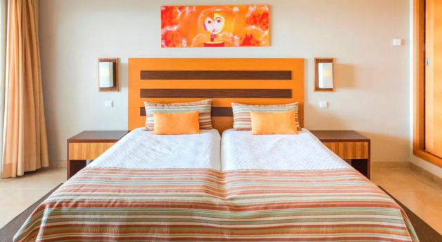 Апартаменты с 2 комнатами с видом на море Alfagar Aparthotel