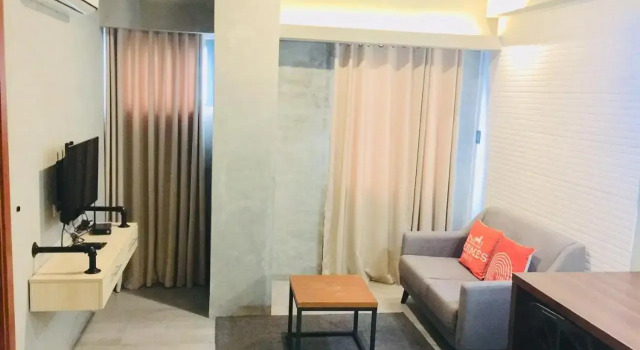 Staycation 1BR Servce Aprtmnt 2px allows 5px 23011, Забронировать Отель Кесон-Сити 