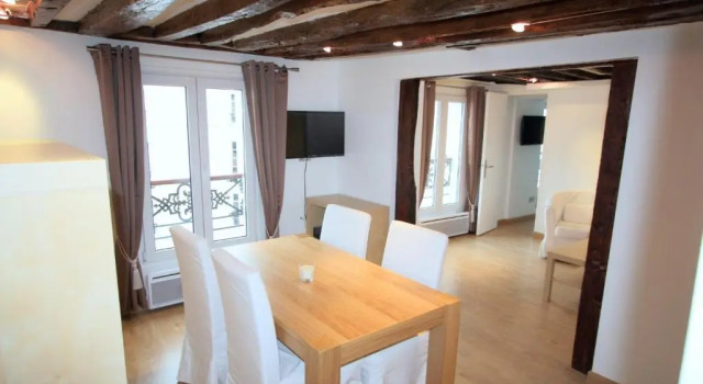 Superbe Appartement, Забронировать Апартаменты/квартира 3-й округ: Маре Париж, рядом с Станция метро Rambuteau