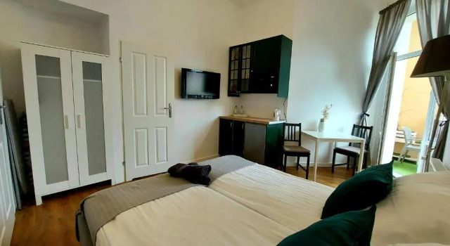 Апартаменты с балконом City Sopot Pokoje i Apartamenty na deptaku