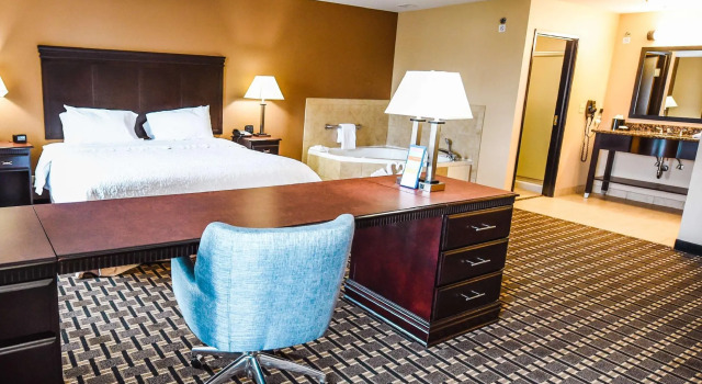 Двухместный люкс Hampton Inn & Suites Pine Bluff