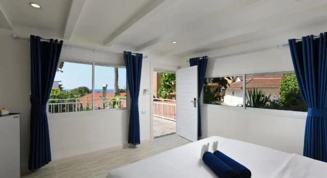 Двухместный номер Deluxe с балконом Kata White Villas