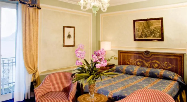 Двухместный номер с видом на озеро Grand Hotel des Iles Borromées & SPA