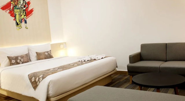 Номер Deluxe Cordia Hotel Banjarmasin - Hotel Dalam Bandara
