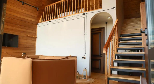 Шале с 2 комнатами с балконом и с красивым видом из окна Hover Boutique Hotel