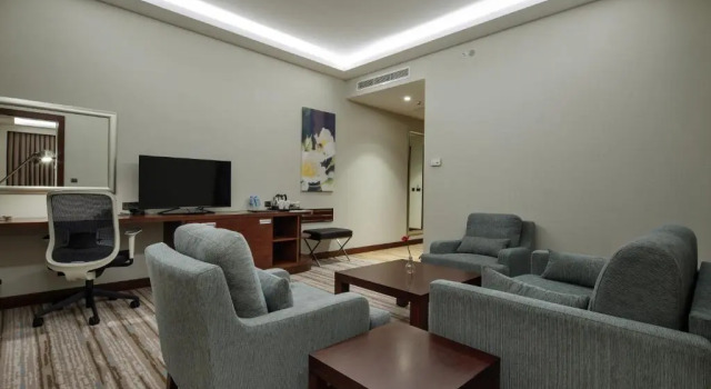 Двухместный люкс c 1 комнатой Hilton Garden Inn Corlu