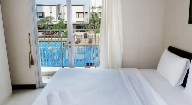 1BR City View Apartment at Cosmo Mansion, Забронировать Апартаменты/квартира Отели Джакарты с парковкой, рядом с Jakarta Textile Museum, Парковка