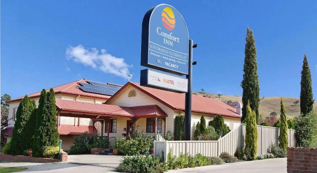 Кровать в общем номере Comfort Inn Sovereign Gundagai