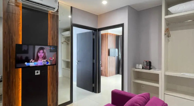 Suite 1 camera da letto Daima Suites Margonda