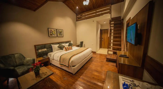 Семейный номер Standard с балконом Justa Grand View Resort & Spa, Manali