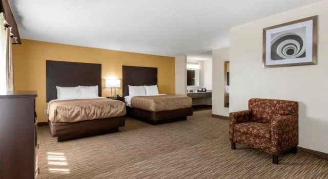 Standard- firedobbelt værelse Quality Inn & Suites Metropolis I-24