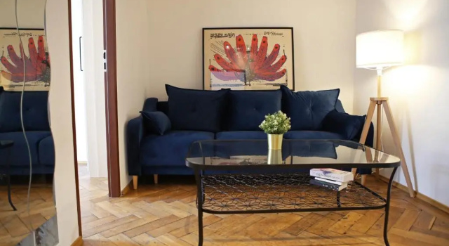 Апартаменты с балконом Classic apartments Pilsudskiego street