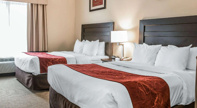 Четырёхместный люкс Comfort Suites South Bend Near Casino