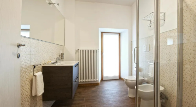 Апартаменты Presidential Мансарда с 2 комнатами с балконом и с видом на горы Residence Cavanis Wellness & Spa