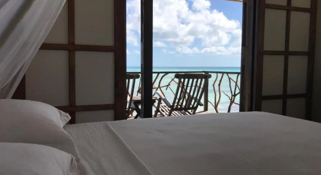 Бунгало с видом на море Hakamanu Lodge