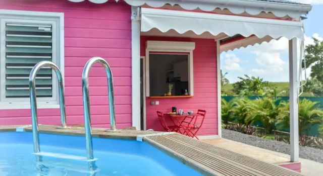 Бунгало Standard Les Jardins de Chantilly -Bungalows avec jardins et piscines privées